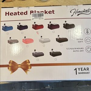 Homemate Heated Blanket with Auto-Off